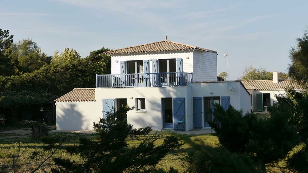 Maison individuelle en front de mer