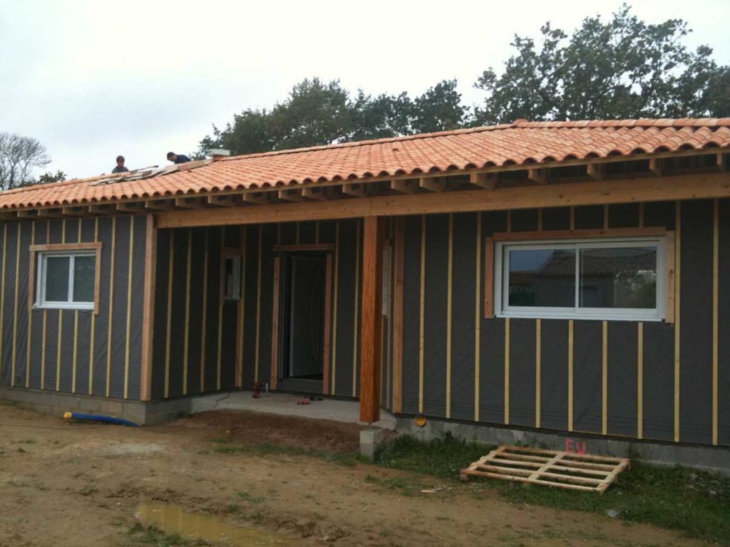Construction maison ossature bois